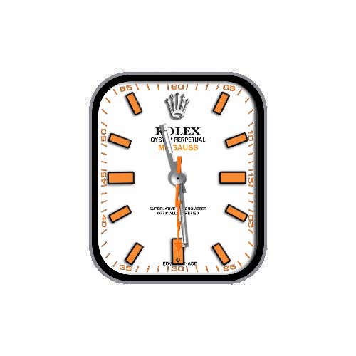 ROLEX劳力士数字指针白色表盘