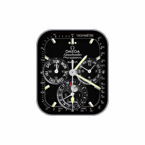 OMEGA欧米茄数字指针表盘