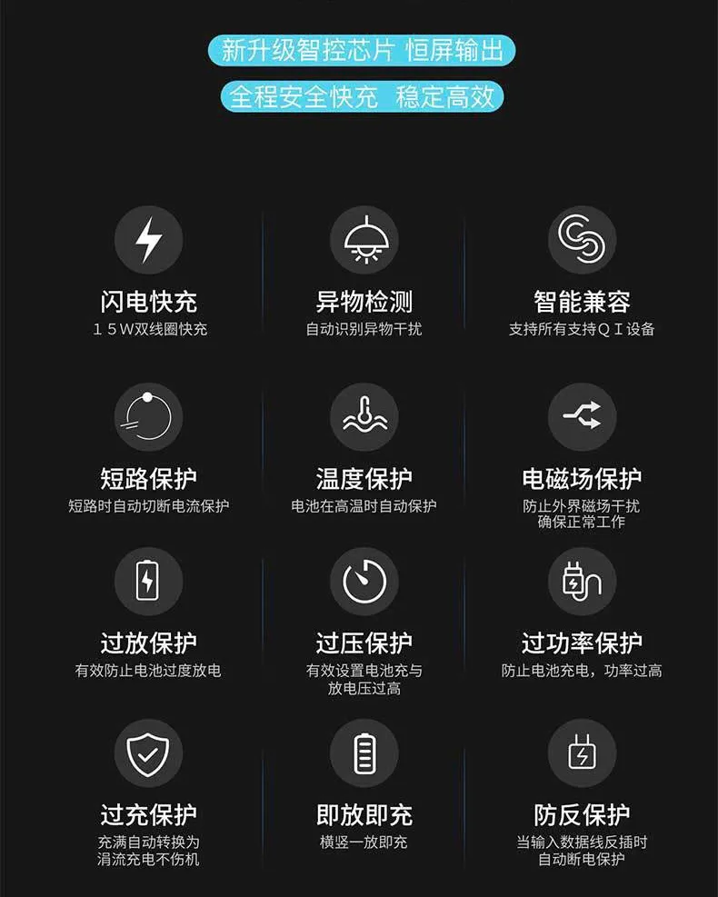 MagSafe折叠支架三合一磁吸无线充 适用苹果手机耳机手表无线充电