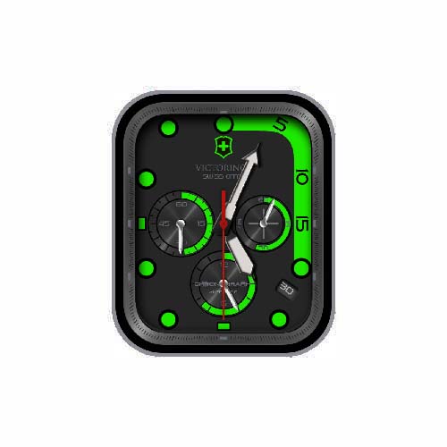 VICTORINOX维氏数字指针表盘