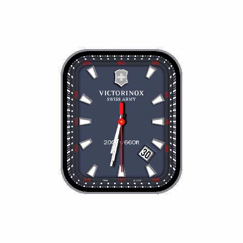 VICTORINOX维氏数字指针表盘