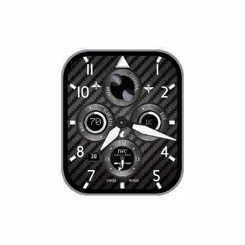 IWC万国数字指针表盘