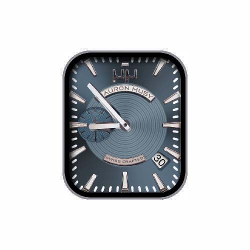 Mauron Musy数字指针简约表盘