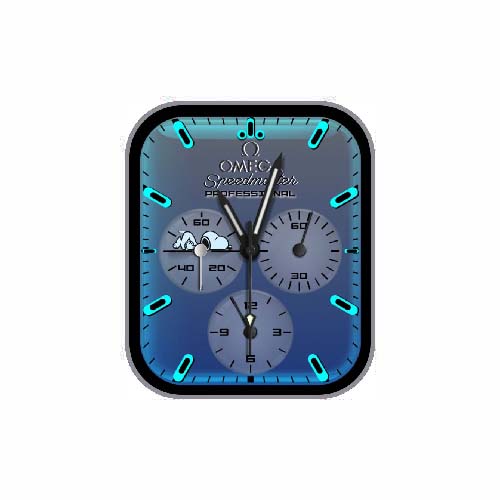 OMEGA欧米茄数字指针表盘