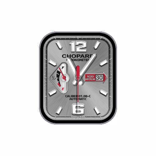 CHOPARD萧邦数字指针简约表盘