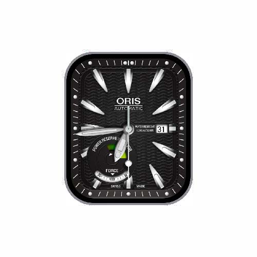 ORIS豪利时数字指针表盘