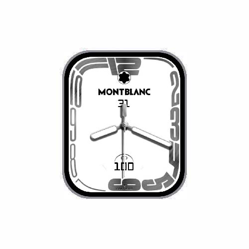 简约数字指针S7风格表盘