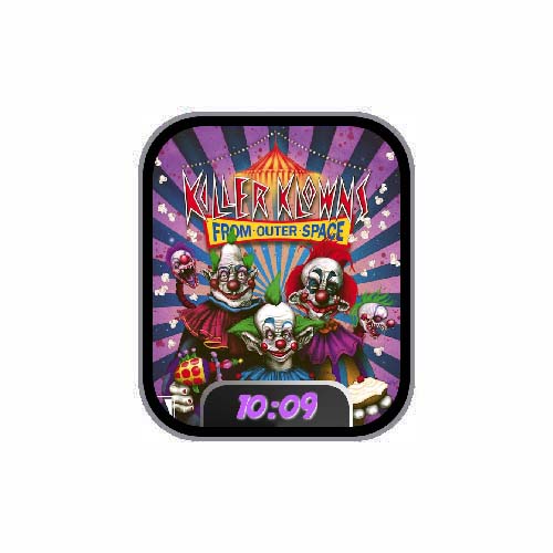 小丑简约数字表盘