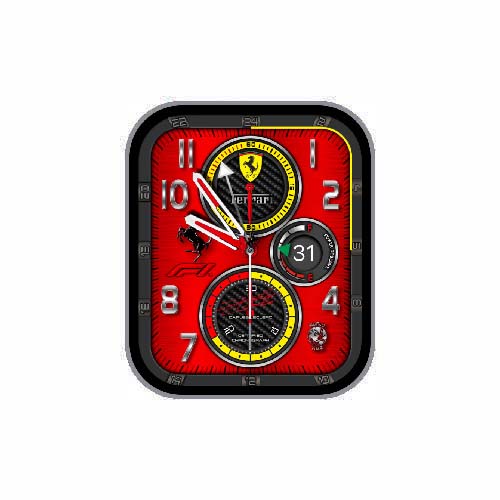 FERRARI法拉利数字指针表盘