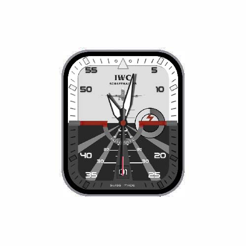 IWC万国数字指针表盘