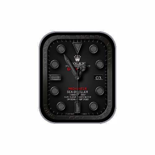 ROLEX劳力士数字指针黑色表盘