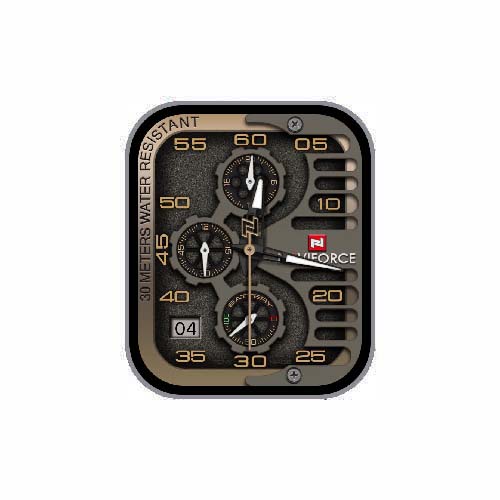 NAVIFORCE领翔数字指针表盘