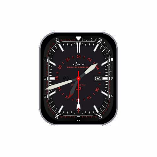 简约数字指针表盘