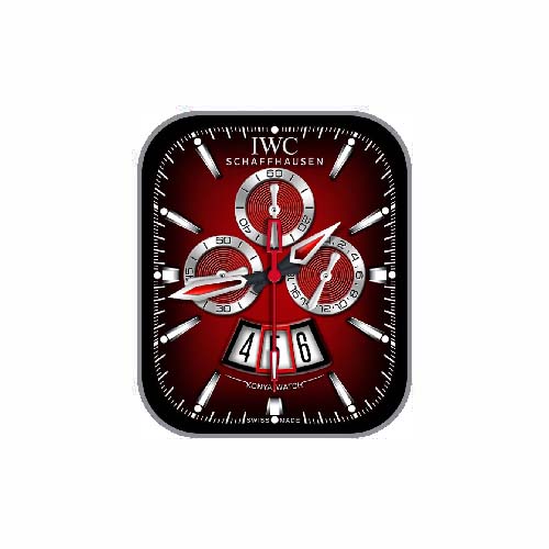 IWC万国数字指针红色表盘