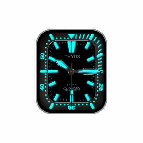 ITHYUS夜光数字指针表盘