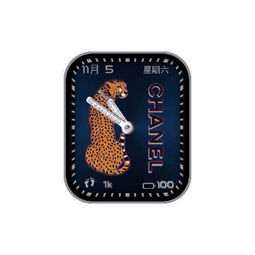 CHANEL香奈儿豹子指针表盘