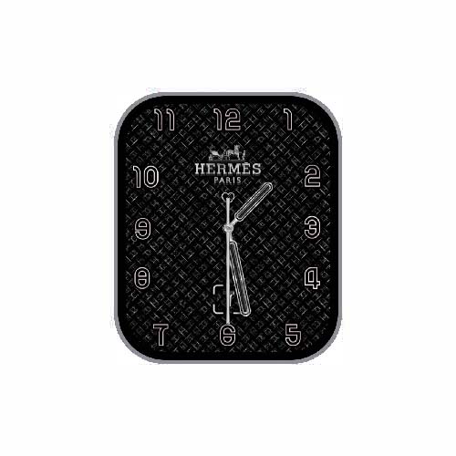 HERMES爱马仕简约数字指针表盘