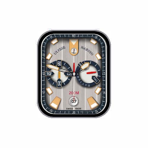 ULYSSE NARDIN尤利西斯·雅典数字指针表盘