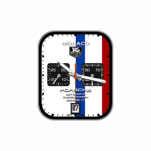 Tag Heuer泰格豪雅数字指针表盘