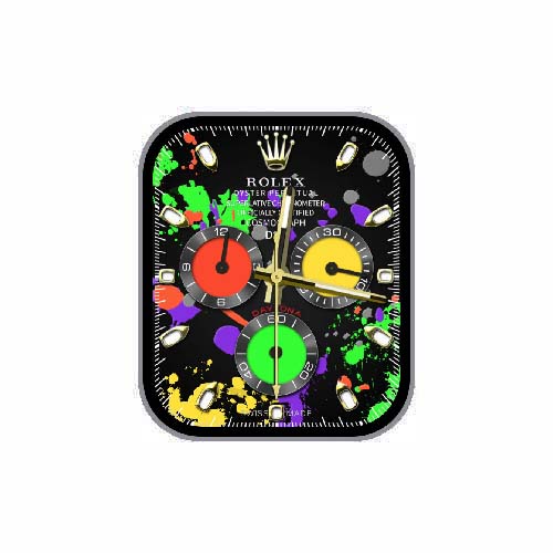 ROLEX劳力士数字指针涂鸦表盘