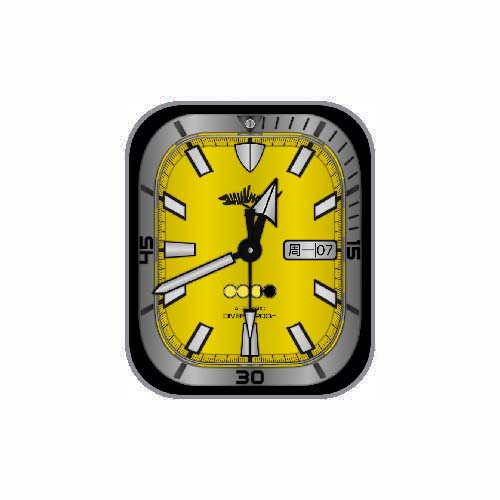 Heimdallr数字指针简约表盘