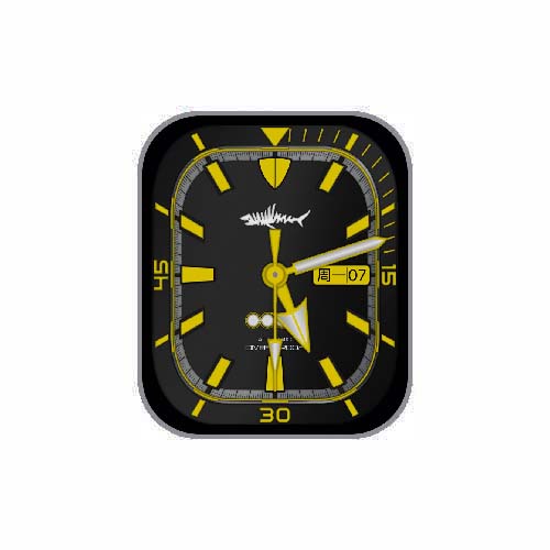 Heimdallr数字指针简约表盘