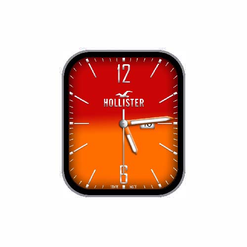 HOLLISTER简约指针橙色表盘