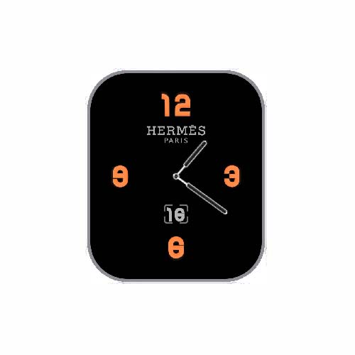 HERMES爱马仕数字指针简约表盘