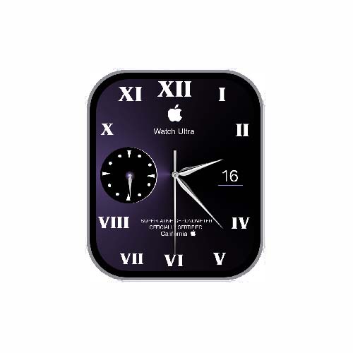 简约数字指针表盘