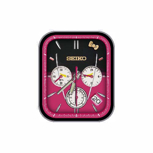 SEIKO精工数字指针表盘