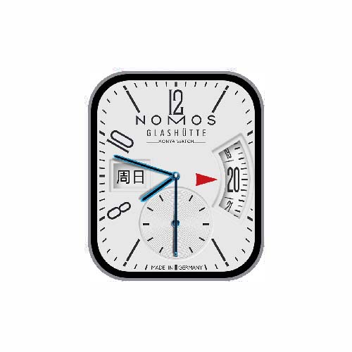 NOMOS数字指针表盘