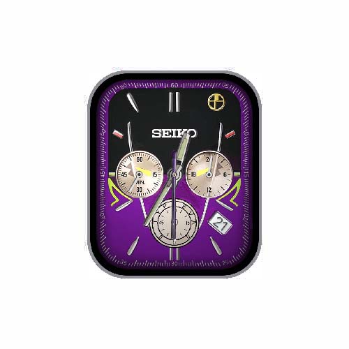 SEIKO精工数字指针表盘