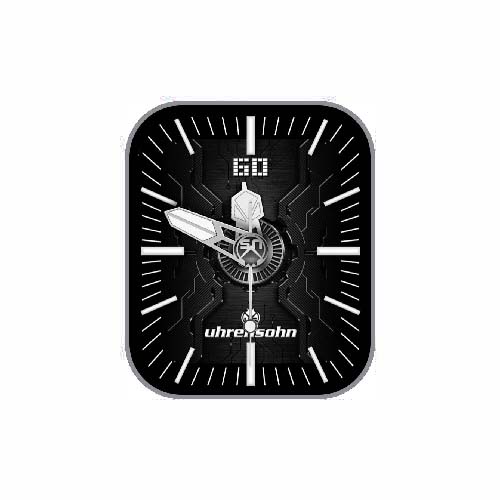 UHRENSOHN数字指针炫酷表盘