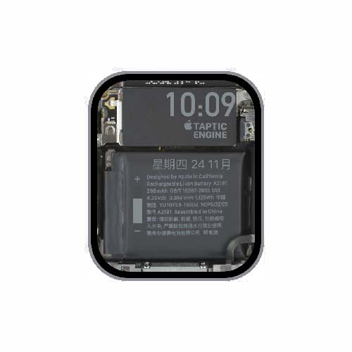Apple Watch内部透视版数字表盘