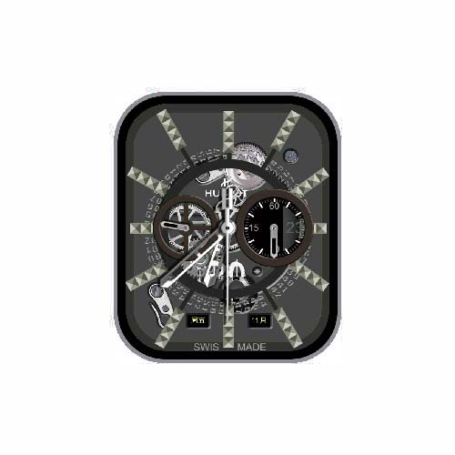 HUBLOT宇舶数字指针机械表盘