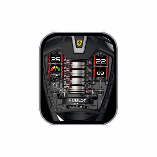 HUBLOT宇舶数字指针机械表盘