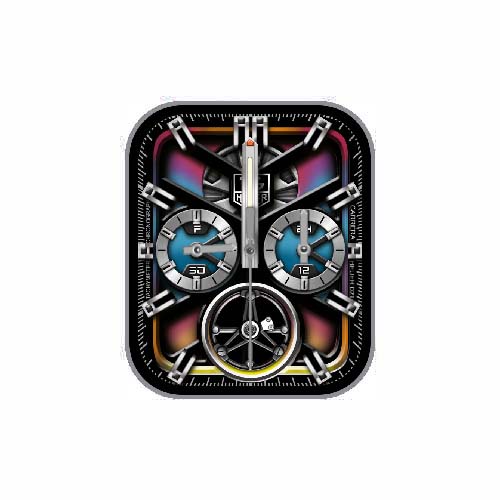 Tag Heuer泰格豪雅数字指针表盘