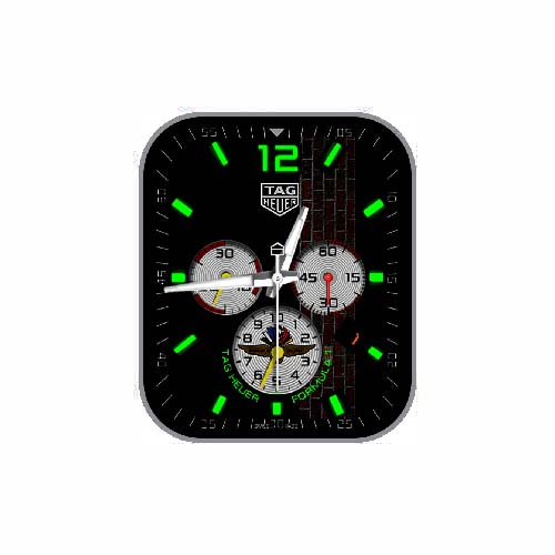 Tag Heuer泰格豪雅数字指针表盘