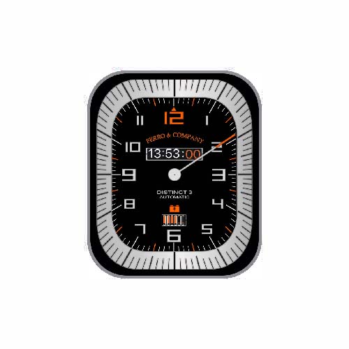 FERRO&COMPANY简约数字指针表盘