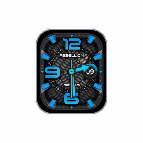 REBELLION数字指针旋转圆盘表盘