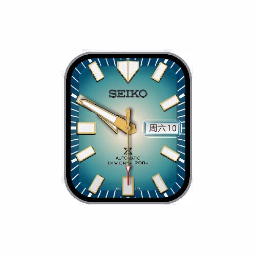 SEIKO精工数字指针表盘