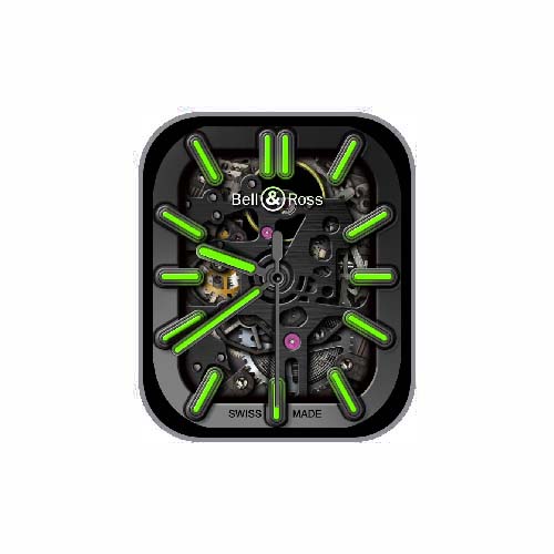 Bell&Ross柏莱士数字指针表盘