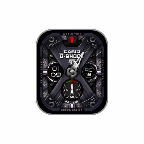 CASIO卡西欧数字指针表盘