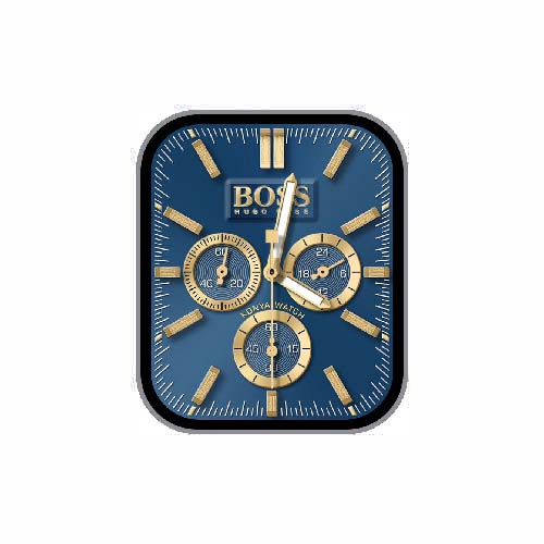 BOSS数字指针蓝色表盘