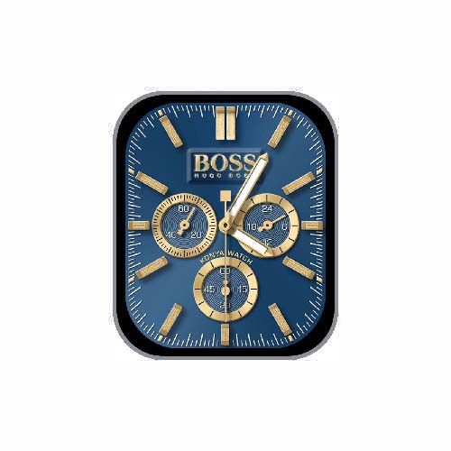 BOSS数字指针Ultra蓝色表盘