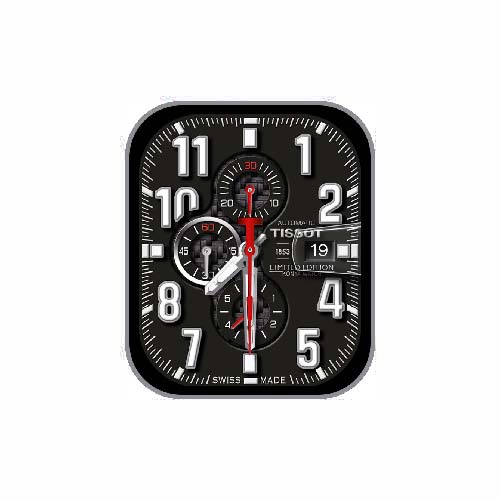 TISSOT天梭数字指针Ultra表盘