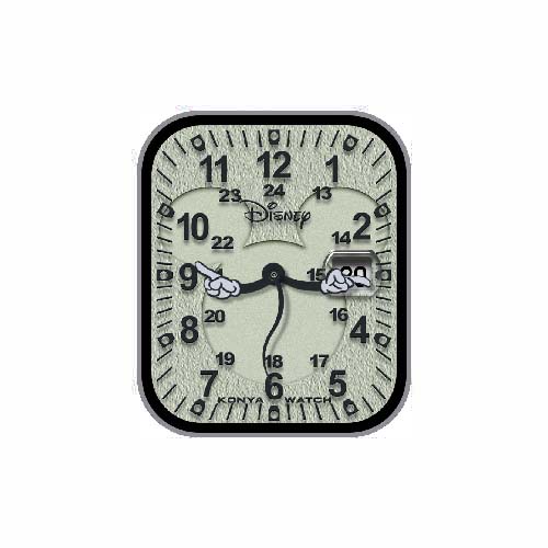 Disney米奇数字指针表盘