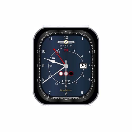 ZEPPELIN齐柏林数字指针表盘