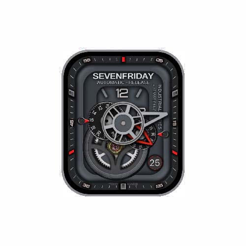 SEVENFRIDAY数字指针表盘