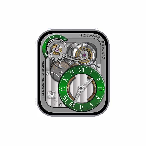 SCHWARZ数字指针表盘